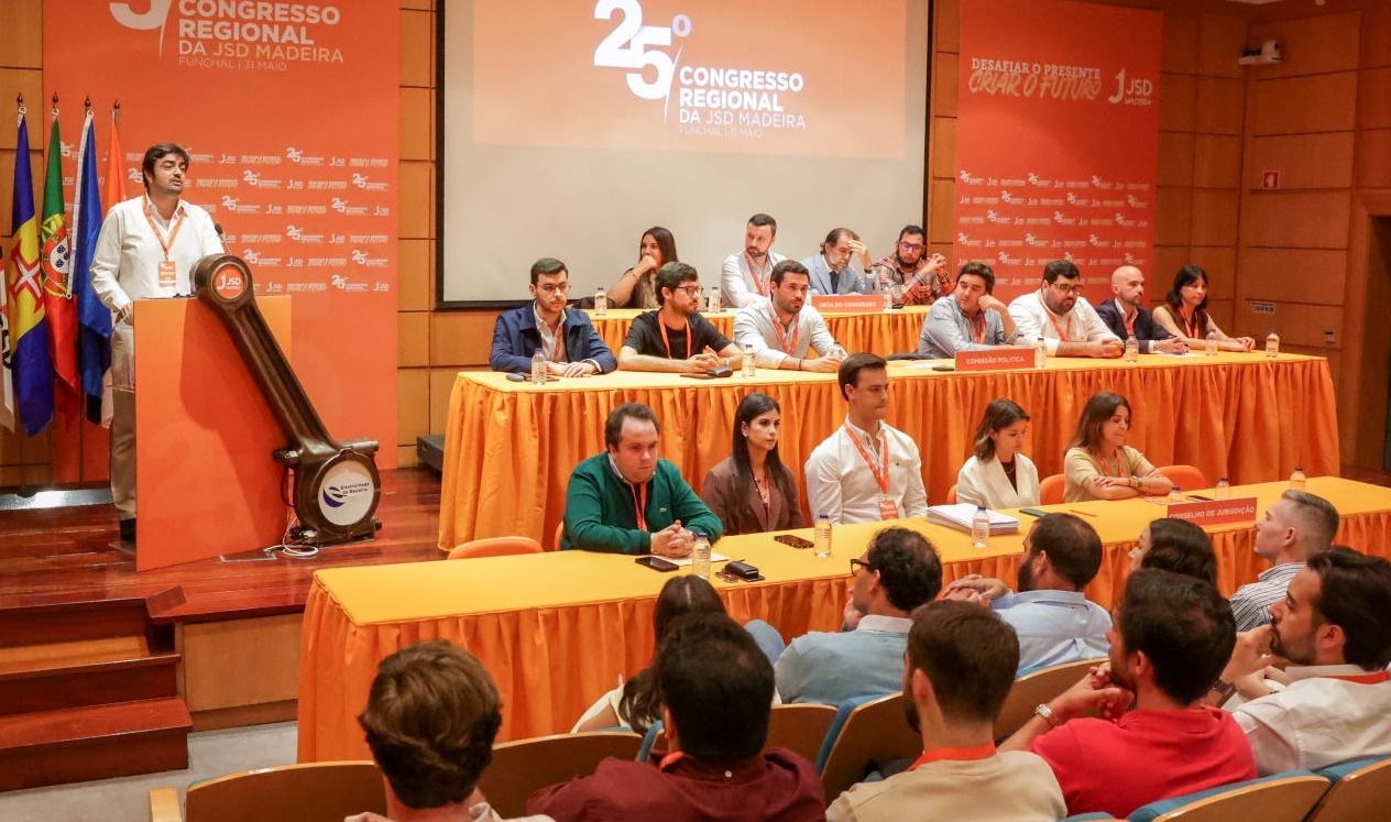 CONGRESSO JSD -  “Formar quadros e liderar a Madeira são prioridades de uma JSD/M que deve ser a consciência crítica do nosso Partido” assume Bruno Melim