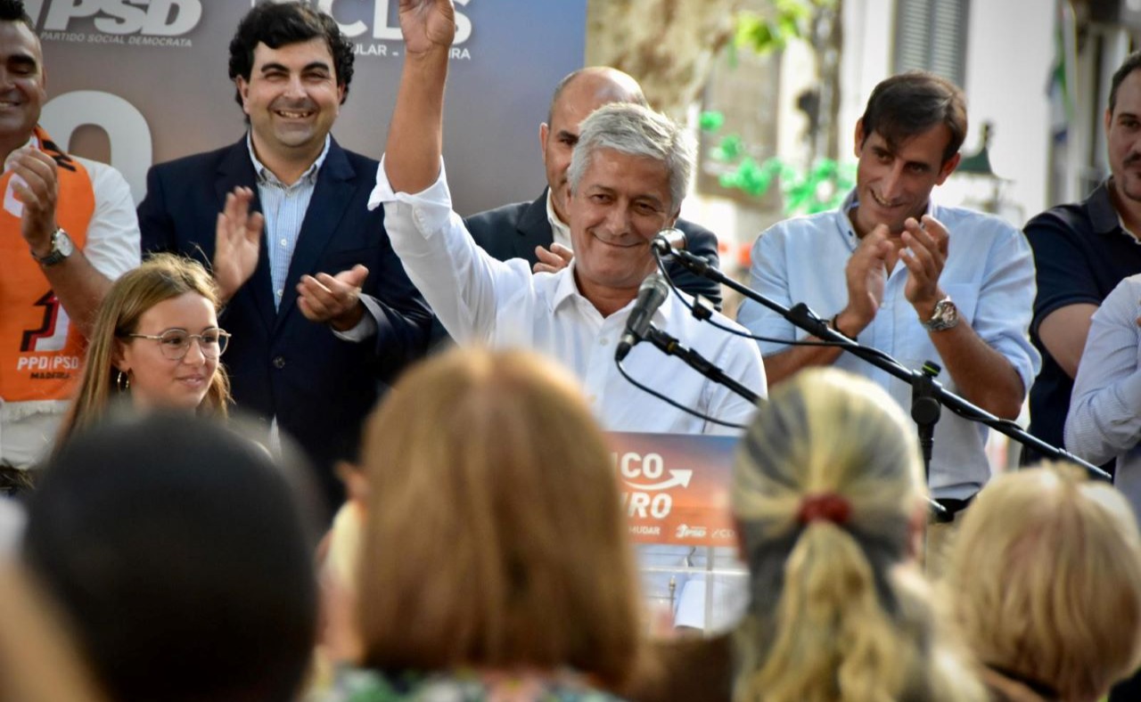 "Nada muda se nada mudar", reforça Luís Ferreira, apelando ao voto no dia 12 de outubro para mudar Machico