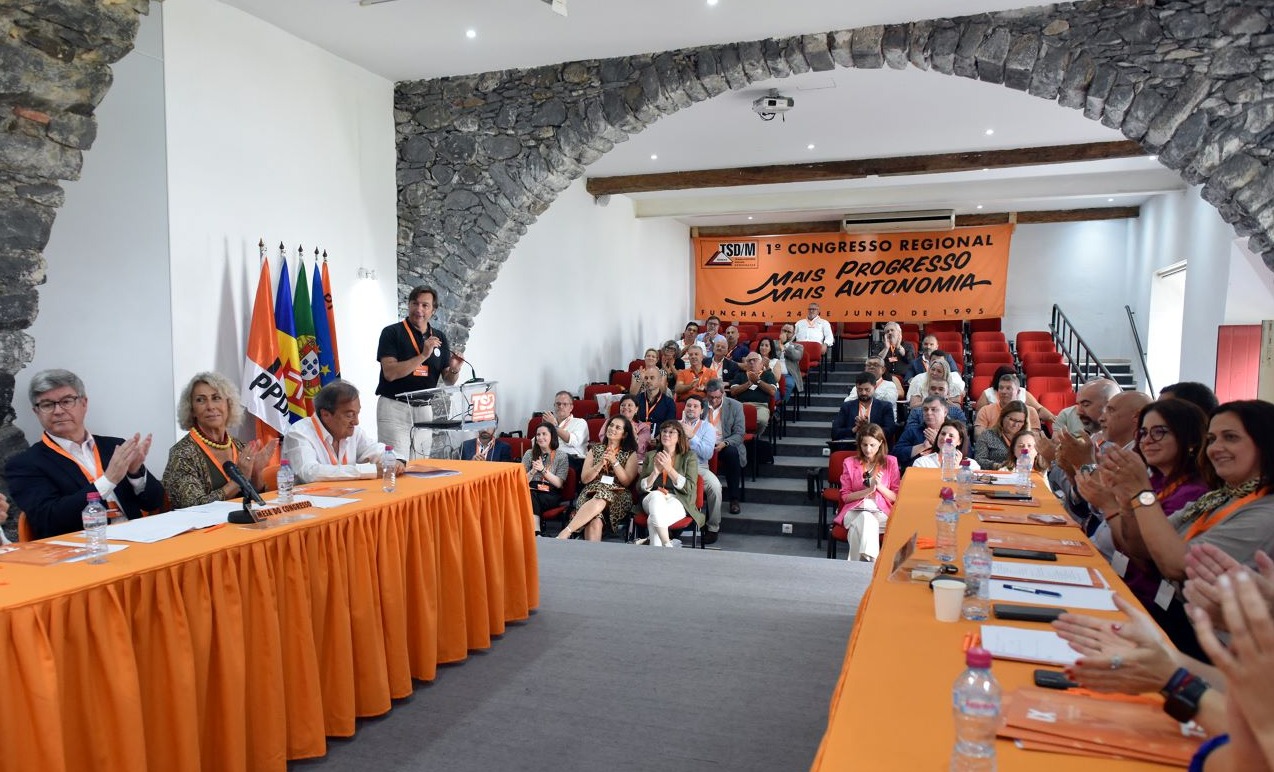 CONGRESSO TSD -  Amílcar Gonçalves garante que os TSD/M continuarão a trabalhar para agregar mais militantes e para garantir mais força e proximidade ao Partido